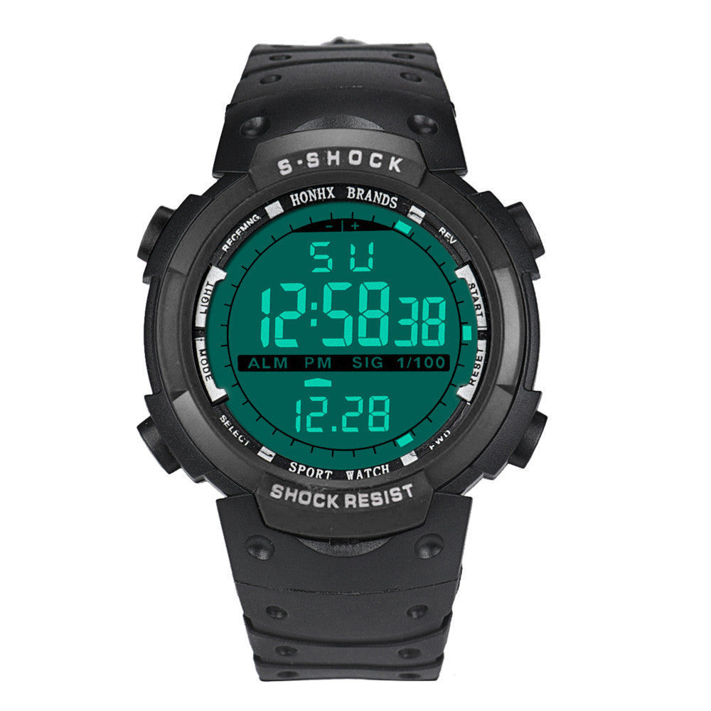 Men LED Digital Watches Top Luxury Military army Rubber Simple Watch Alarm Relogio Masculino CF