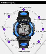 Luxury Men Military Sports Watches Digital LED Quartz Wristwatches rubber relogio masculino reloj kids clock CF
