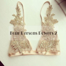 New Sexy Swimwear Lace hook flower Champagne color perspective Sling temptation womon Swimsuit bikini N147 CF
