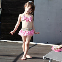 New Girls Split Bikini Kids Cute Flower and Animal Pattern Swimwear Children Girl Floral swimsuit CH16 CF