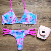 New sexy women style bikinis set for female Maillot De Bain Brazilian Bikini push up dot print trendy swimwear N93 CF