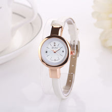 luxury watch women gold watch quartz clock girl slim band dress watches hours reloj mujer relogio feminino CF