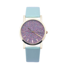 design luxury leather watch women rhinestone watches women dress quartz imitate diamond wristwatch lady relogio CF