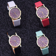 design luxury leather watch women rhinestone watches women dress quartz imitate diamond wristwatch lady relogio CF