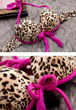 new style sexy bra high neck bikini set print women swimwear bikinis crop top biquini swimsuit bathing suit K106 CF