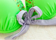new style sexy bra high neck bikini set print women swimwear bikinis crop top biquini swimsuit bathing suit K107 CF