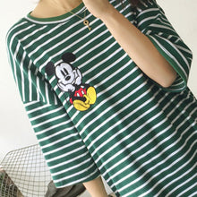 Fashion Short Sleeve T-shirts Korean New Fashion Cute Mouse Embroidery T Shirts Casual t-shirt Women Tops Plus Size 72657 SM6