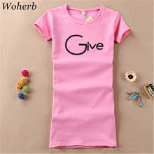 Fashion Short Sleeve T-shirts New Fashion Letter Give Embroidery T Shirts Casual Long Length Women Tops Plus Size 72655 SM6