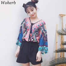 New Arrival Retro Women Shirts Korean Sexy Chiffon Blouse Shirt V collar Tassel Blusas Women Blouses Tops Plus Size 72726 SM6
