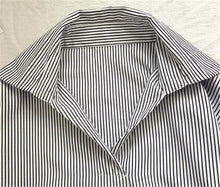 New Fashion Irregular Shirt Woman Tops Casual Long Sleeves Striped Shirt V-neck Ladies Blouses Plaid Clothing 33043 SM6