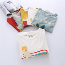 New Fashion Short Sleeve T-shirts Harajuku T Shirts Kawaii Cartoon Print Plus Size Female O-neck Casual Women Tops 72464 SM6