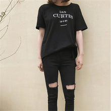 New Fashion Woman Letter Print t-shirt Plus Size T shirts Casual Women Short Sleeve O-neck Tops Tee 72683 SM6