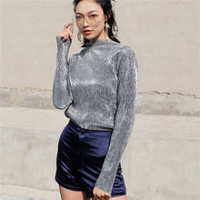 New Fashion Women Camisetas clothing Turtle-neck Vintage T shirts Women Top Full Sleeve Female Pleated tops 72231 SM6