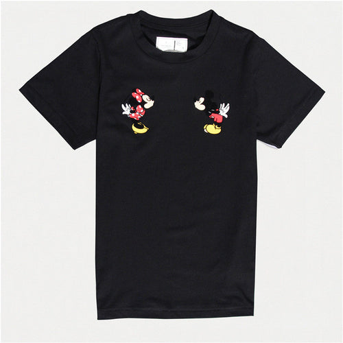 New Fashion Women Summer T shirts Female Funny Cartoon Animal Print t-shirt Short Sleeve Plus Size Woman tops 72459 SM6