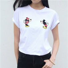 New Fashion Women Summer T shirts Female Funny Cartoon Animal Print t-shirt Short Sleeve Plus Size Woman tops 72459 SM6