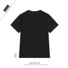 New Fashion Women Summer XS-3XL T shirts Female Letter Print Black t-shirt Short Sleeve Plus Size Woman tops 72552 SM6