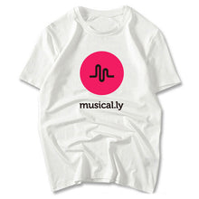 New Fashion Women T shirts Letter Print t-shirt Men Top Short Sleeve Female musical.ly tops 72237 SM6