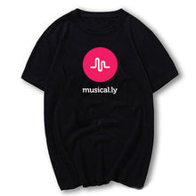 New Fashion Women T shirts Letter Print t-shirt Men Top Short Sleeve Female musical.ly tops 72237 SM6