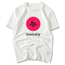 New Fashion Women T shirts Letter Print t-shirt Men Top Short Sleeve Female musical.ly tops 72237 SM6