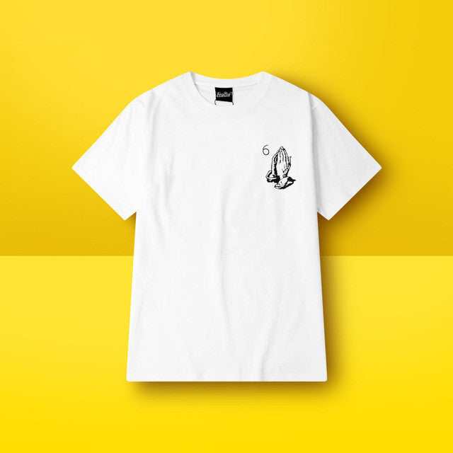 New Fashion Women XS-2XL T shirts Hand Number Print t-shirt Men Top Short Sleeve Female tops 72234 SM6
