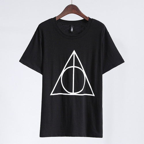 New Fashion Women clothing T shirts Print Tee Geometric T-shirt Women Top Short Sleeve Female tops 71629 SM6