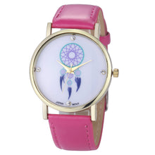 8 Colors Women Leather strap Watch Campanula Print Women Dress Watches Casual Lady Girls Clocks Hour Reloj CF