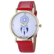 8 Colors Women Leather strap Watch Campanula Print Women Dress Watches Casual Lady Girls Clocks Hour Reloj CF