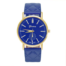 9 Colors Watches Women Geneva Watches Women Men Casual Leather Relogio Quartz Analog Wrist Watch Montre CF