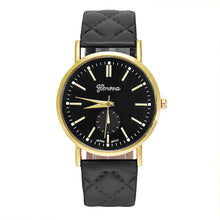 9 Colors Watches Women Geneva Watches Women Men Casual Leather Relogio Quartz Analog Wrist Watch Montre CF