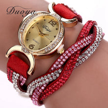9 colors Arrive Casual Bracelet watches Women Ladies Watch Round Analog Quartz Clock Bling Crystal Relogio Gift CF