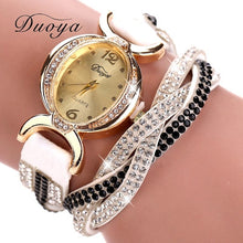 9 colors Arrive Casual Bracelet watches Women Ladies Watch Round Analog Quartz Clock Bling Crystal Relogio Gift CF