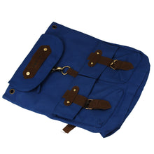 Backpack School Bags For Teenagers Girl Dual College Wind Canvas Shoulder Bag Korean style Schoolbags Leisure Backpacks CF