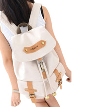 Backpack School Bags For Teenagers Girl Dual College Wind Canvas Shoulder Bag Korean style Schoolbags Leisure Backpacks CF