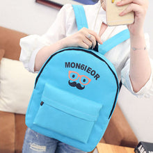 Backpack Women Bag Canvas School Bag Travel Laptop Backpacks For Teenage Girls Satchel Shoulder Rucksack mochilas mujer CF