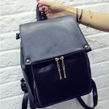 Backpack Women Bag School Bags For Teenagers Girls DoubleShoulder PU leather Backpacks Schoolbag Back Pack CF