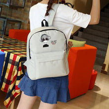 Backpack Women School Bags For Teenagers Korean style DoubleShoulder Canvas Back pack Laptop Schoolbag CF