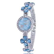 Bangle Watch Women Rhinestone Crystal Bracelet Dress Clock Flower Pattern Minimalism Stainless Steel Relogio Feminino CF
