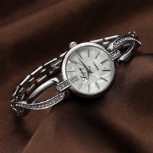 Bangle Watch Women Rhinestone Crystal Relogio Feminino Stainless Steel Band Dress Clock Gift CF
