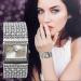 Bangle Watches Women Bracelet Rhinestone Crystal Gold Silver Dress Clock Stainless Steel Band Watch Relogio Feminino CF
