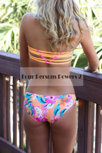 Beach Pattern Swimsuit Bathing Suit Low Waist High Neck Brazilian Bikini Set Swimwear Women Biquini New Print CF