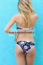 Beach Pattern Swimsuit Bathing Suit Low Waist High Neck Brazilian Bikini Set Swimwear Women Biquini New Print CF