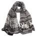 Beach Scarf From India Sexy Shawls and Scarves Loose Casual poncho Neck Stole Elephant Print Long Scarfs Wrap Pashmina CF