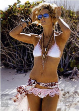 Beachwear Black High Neck Bikini Sets Sexy Halter Low Waist Bathing Wear Swimming Suits N217 CF
