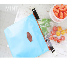 Beautiful Lunch Bag & Lunch Box Cooler Zipper Bag Bento Dot Tote Lunch Pouch Little Pattern bolsa termica Smile CF