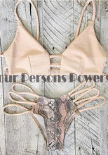 Bikini Crochet Swimwear Sexy tassels Lace Up Crochet Bikini Swimwear Knitted Bikini Swimsuit Bathing Suit CF