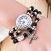 Bracelet Watch Women Ladies Rhinestone Dress Clock Quartz Wrist Watch Gift Relogio Feminino CF