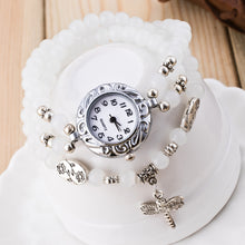 Bracelet Watch Women Ladies Rhinestone Dress Clock Quartz Wrist Watch Gift Relogio Feminino CF