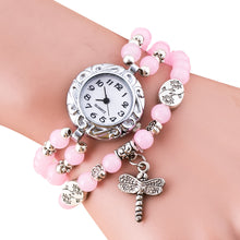 Bracelet Watch Women Ladies Rhinestone Dress Clock Quartz Wrist Watch Gift Relogio Feminino CF
