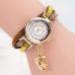Bracelet Watch Women Rhinestone Crystal Band Dress Clock Gift Wave Dial Analog Wrist Relogio Feminino CF