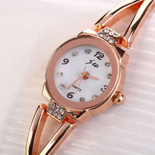 Bracelet Watch Women Rhinestone Crystal Bangle Dress Clock Quartz OL Ladies Stainless Steel Band Relogio Feminino CF